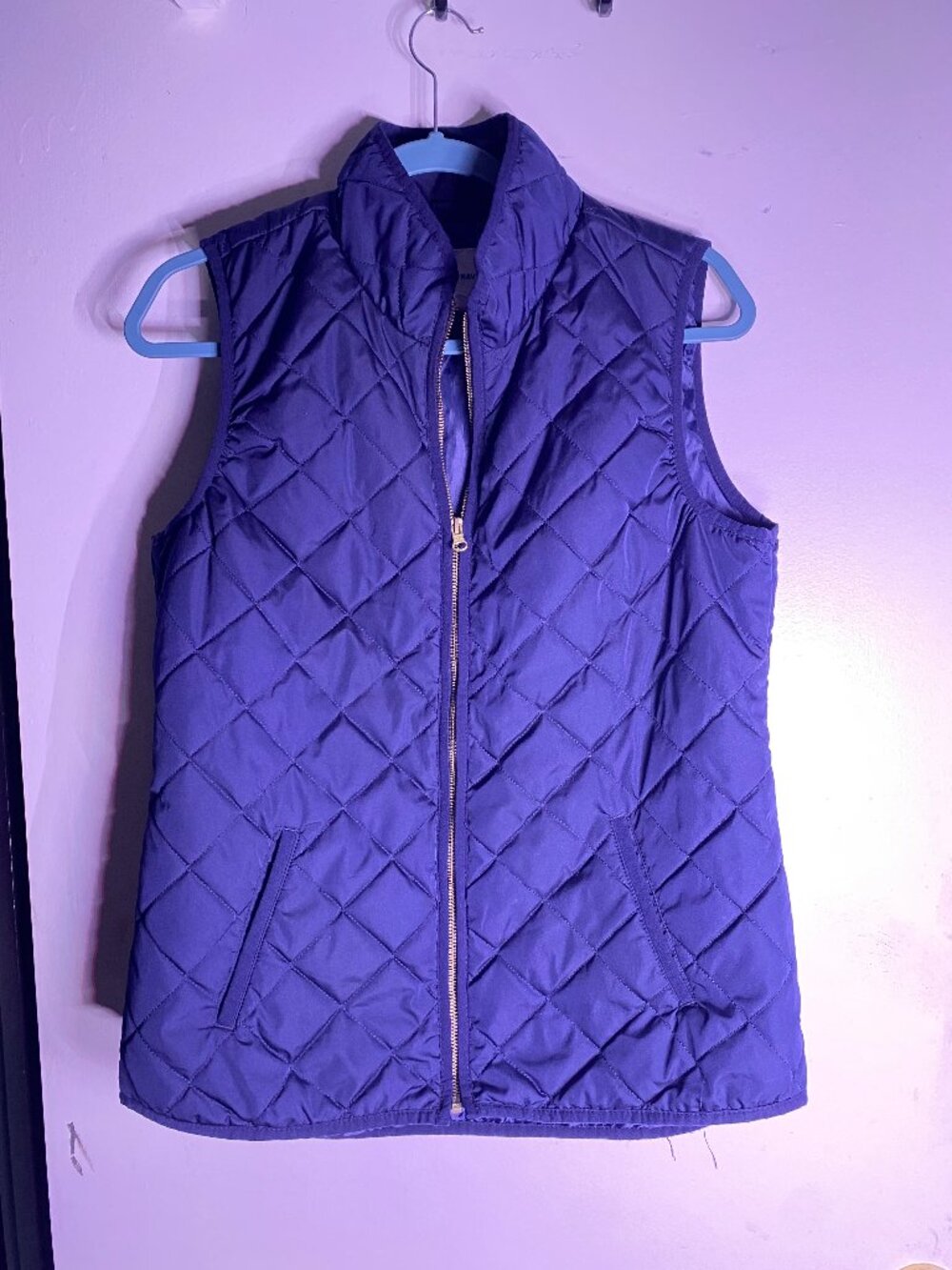 Blue old navy vest